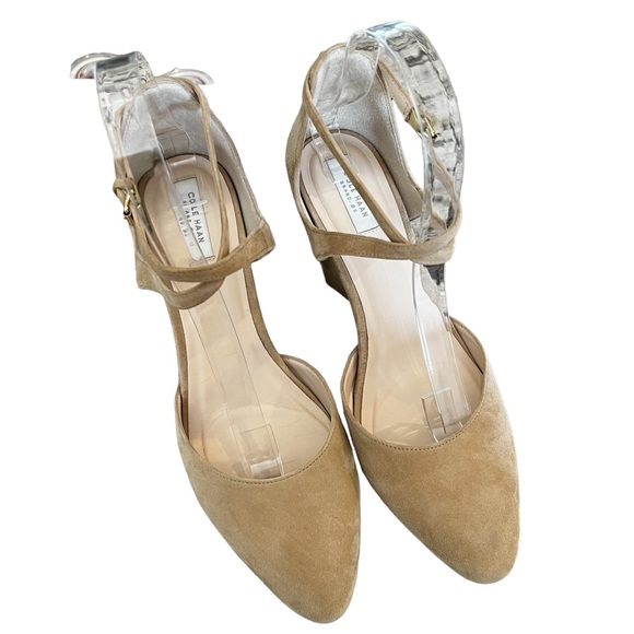 Cole Haan Women’s Wedge Sandals Tan Size 8 Preowned Excellent Condition - Picture 6 of 12